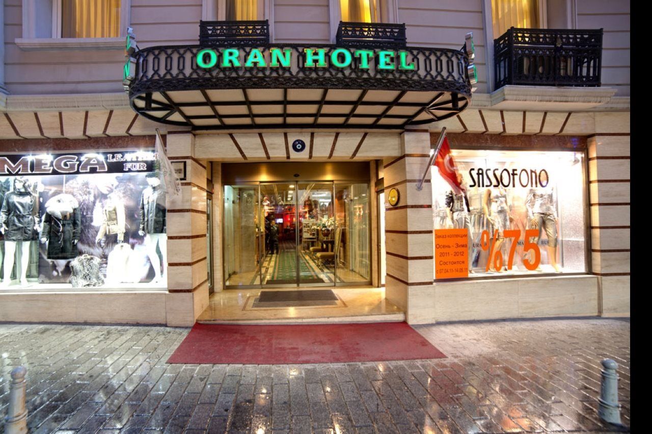 Oran Hotel Istanboel Buitenkant foto